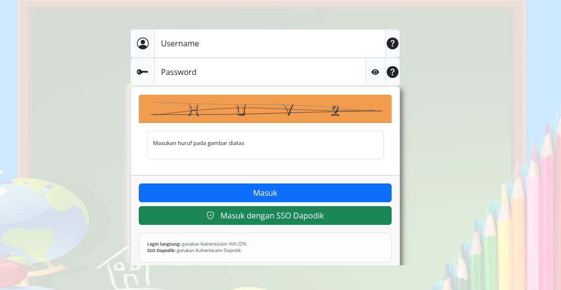 Info GTK 2026 Kini Punya 2 Pilihan Login, Begini Perbedaan Akun dan Authenticator